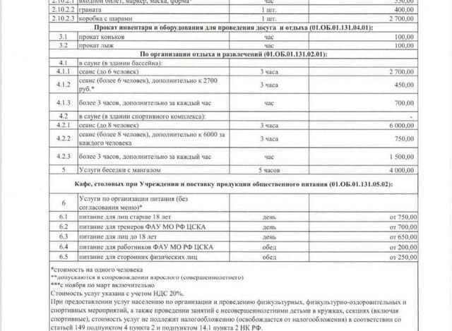 Спортивный центр ЦСКА