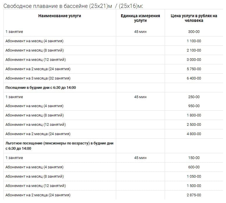 Прейскурант цен бассейн. Бассейн салют Долгопрудный расписание. Салют бассейн Долгопрудный Парковая расписание. Стадион салют расписание бассейна. Прайс бассейн.